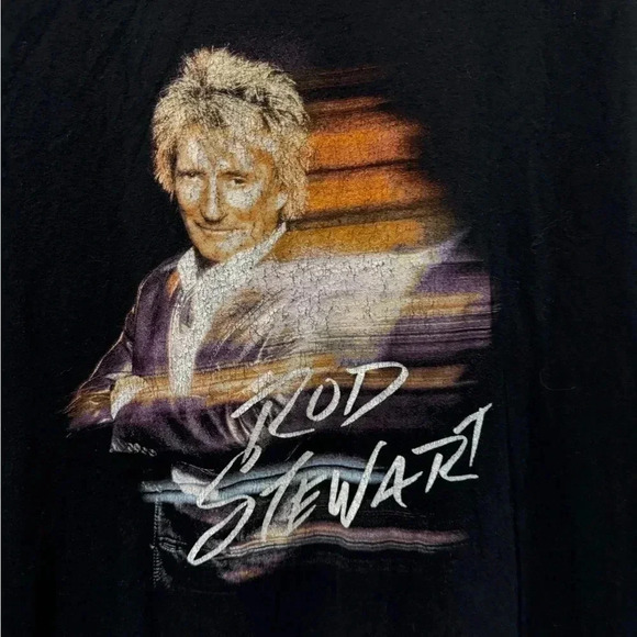 Rod Stewart  Tour Concert T-Shirt - Picture 3 of 6